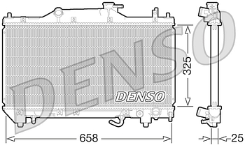 Радиатор охлаждения DENSO DRM50067