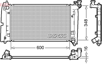 Радиатор охлаждения DENSO DRM50085