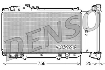 Радиатор охлаждения DENSO DRM51006