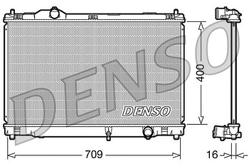 Радиатор охлаждения DENSO DRM51008