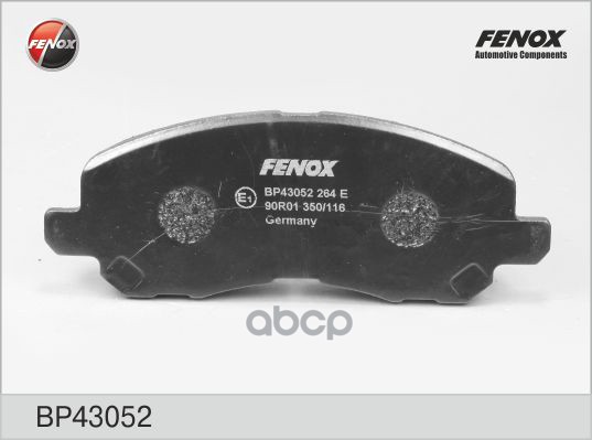 Колодки передние FENOX BP43052
