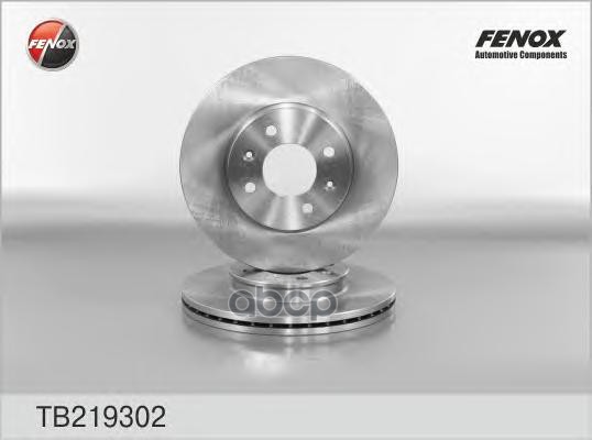 Диск тормозной передний FENOX TB219302