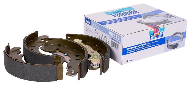 Колодки барабанные задние компл FINWHALE VR812