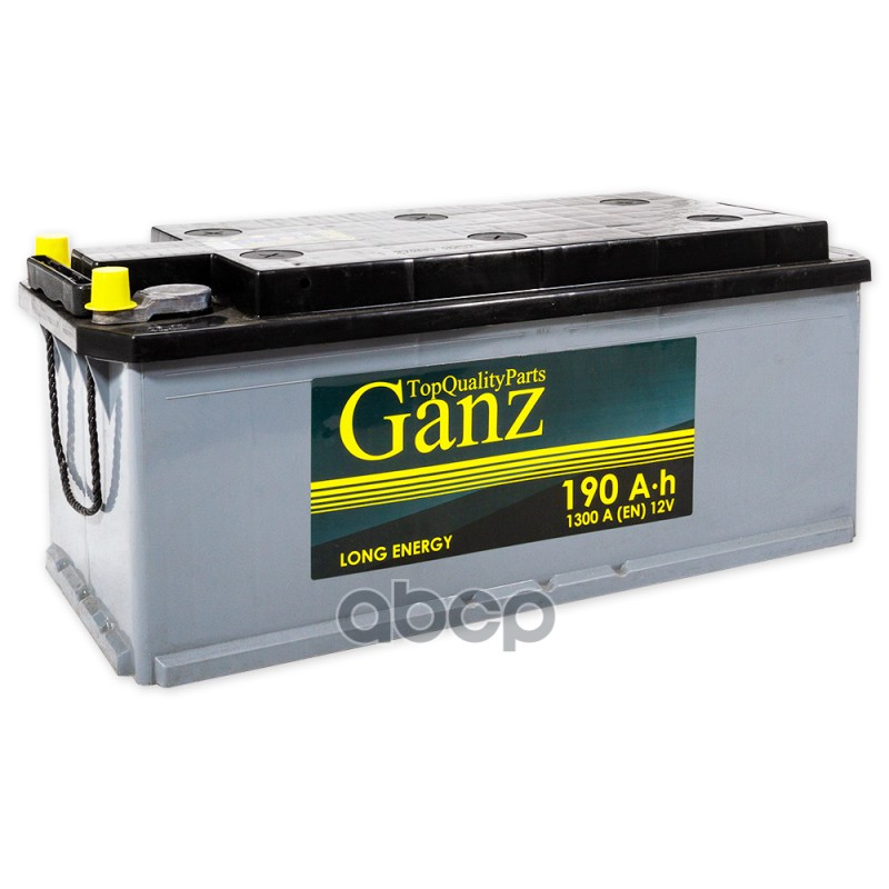 Аккумулятор GANZ Standart 190 Ач L+(3) 514x218x210 B EN 1300 А GANZ GA1903