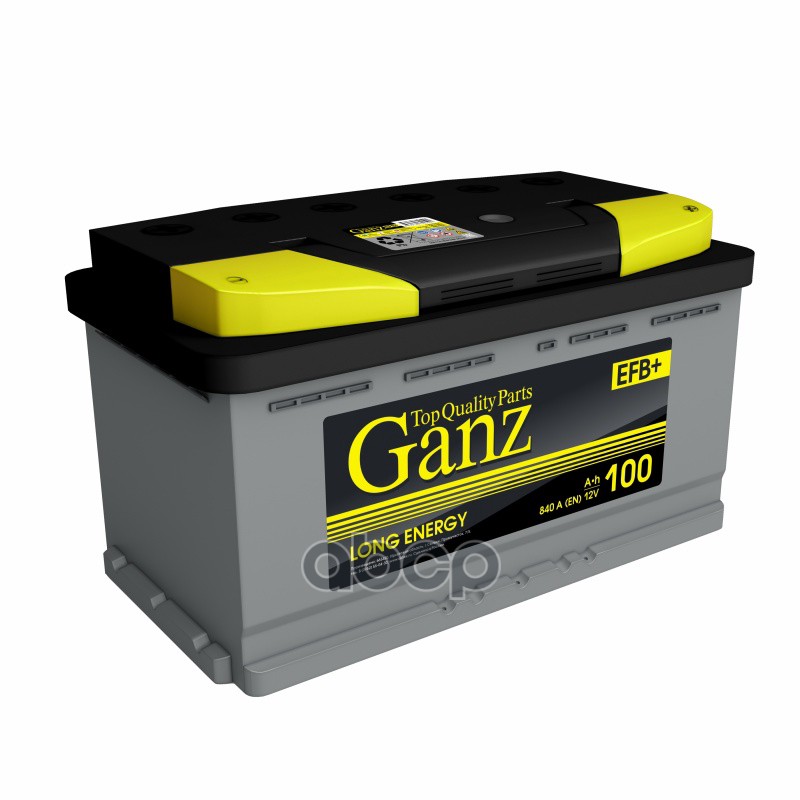 Аккумулятор GANZ EFB 100 Ач обратный R+ 352x175x190 L5 EN 840 А GANZ GAEFB1000