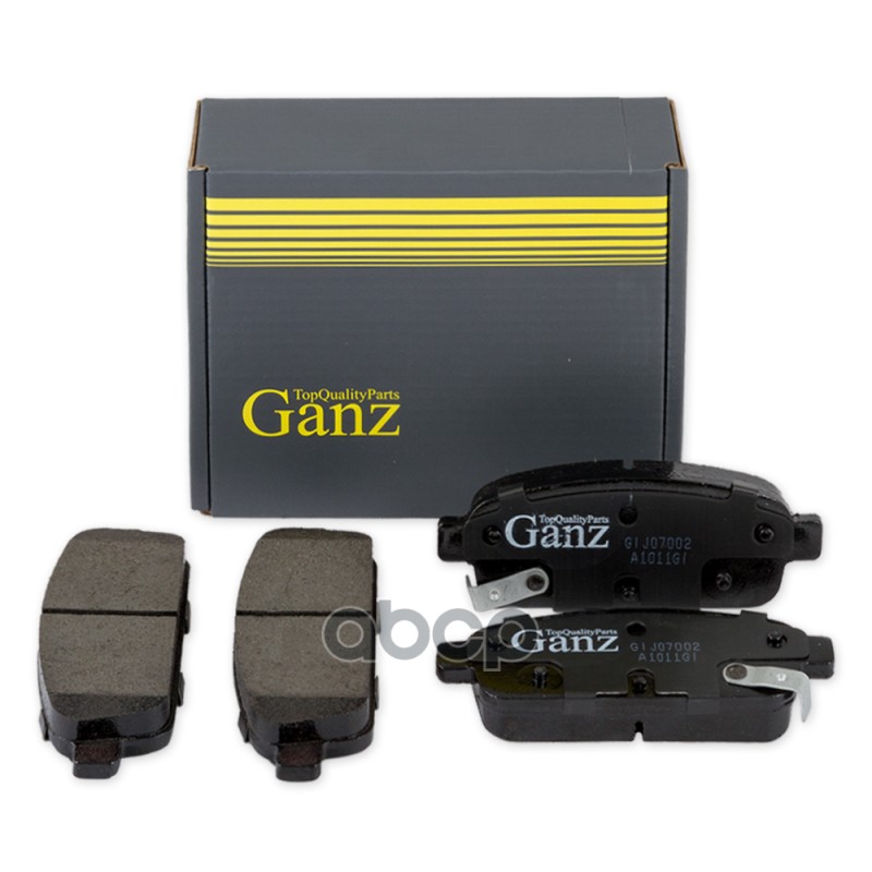 Колодки тормозные задние GANZ GIJ07002