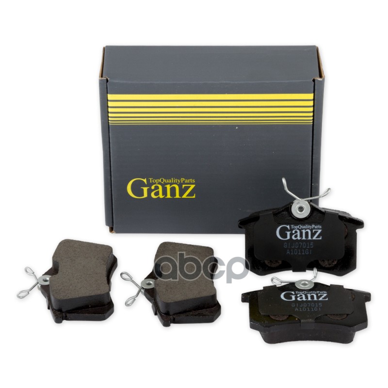 Колодки тормозные задние GANZ GIJ07015