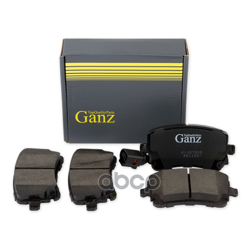 Колодки тормозные задние GANZ GIJ07020