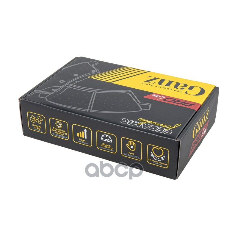 Колодки тормозные задние PRO-Line Ceramic GANZ GIJ07021C