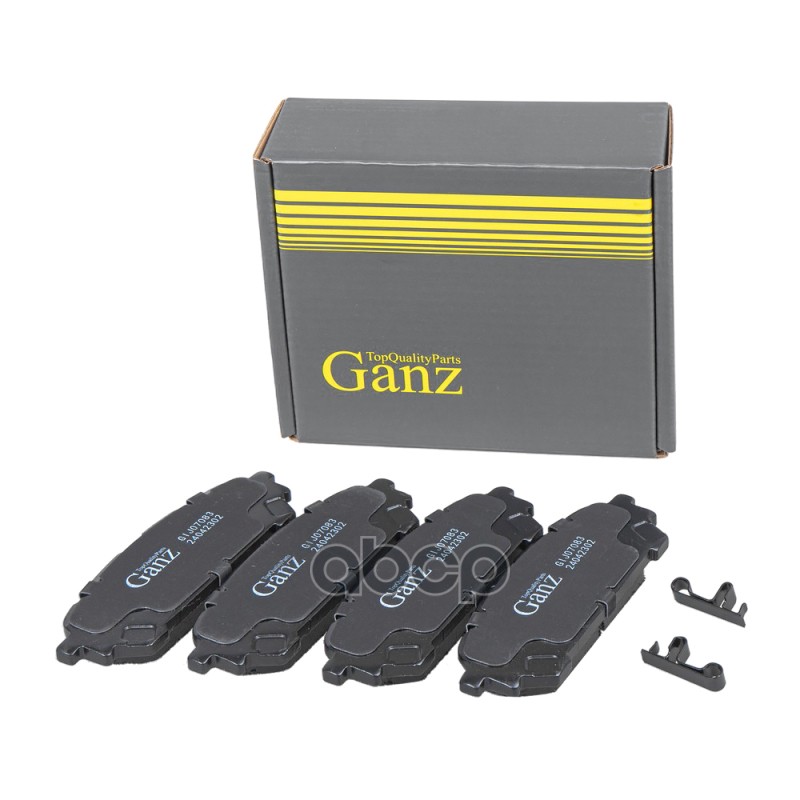Колодки тормозные задние GANZ GIJ07083