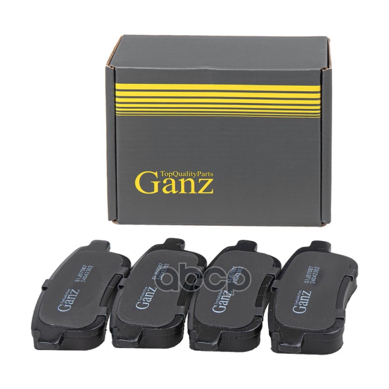 Колодки тормозные задние GANZ GIJ07087 для Renault