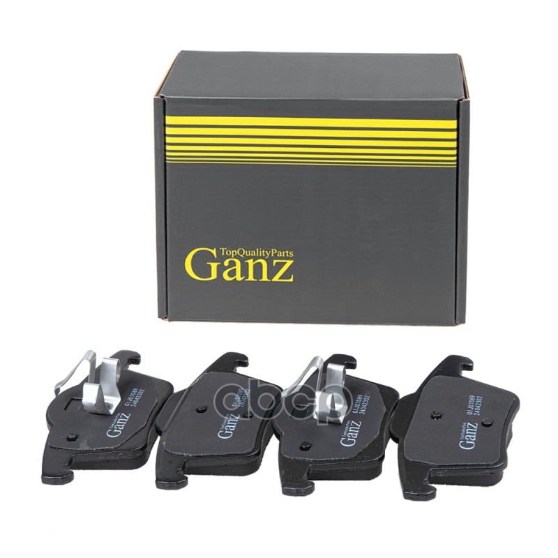 Колодки тормозные задние GANZ GIJ07089
