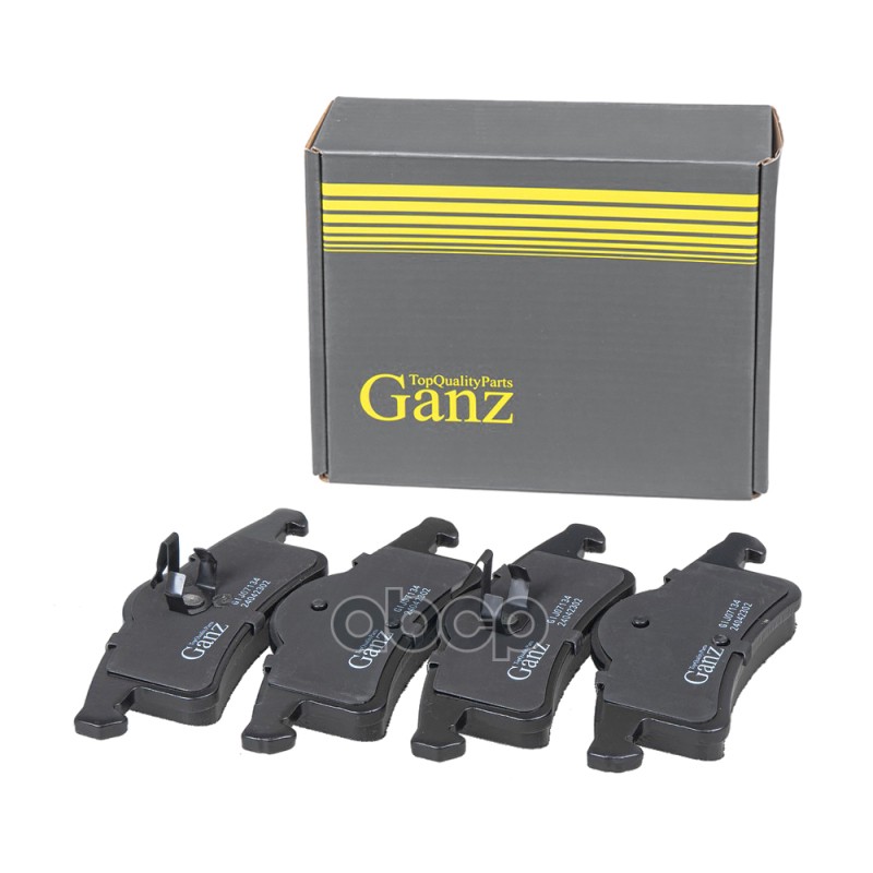 Колодки тормозные задние GANZ GIJ07134 для Jeep