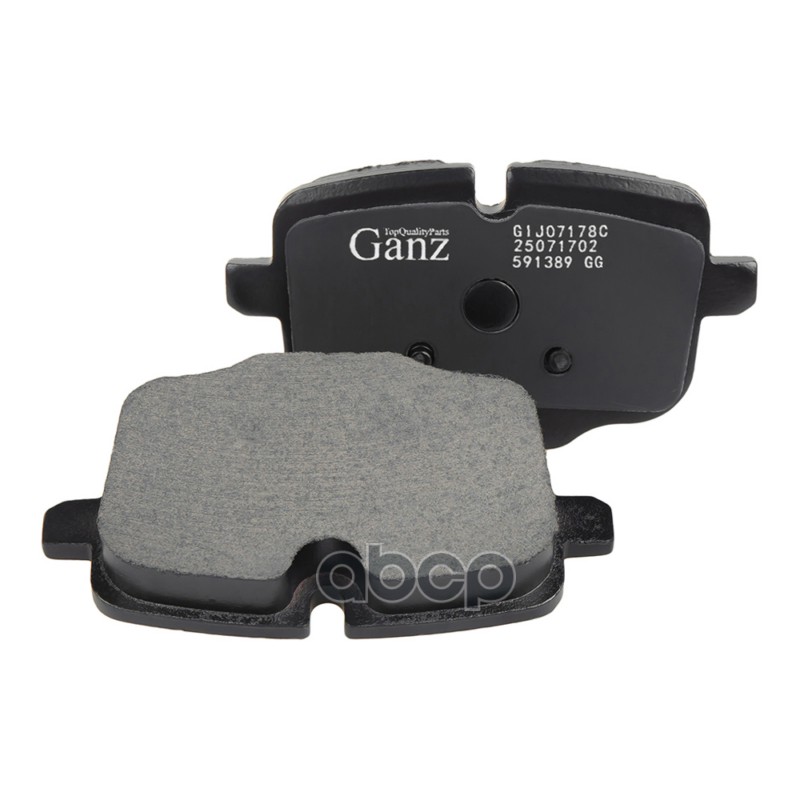 Колодки тормозные задние PRO-Line Ceramic GANZ GIJ07178C для BMW