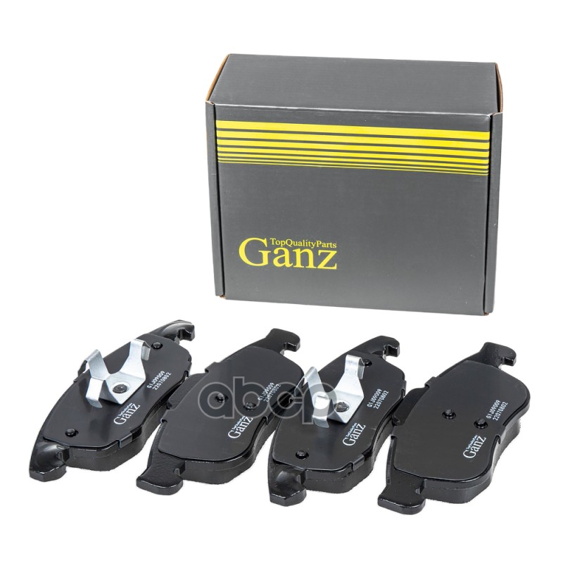 Колодки тормозные передние GANZ GIJ09009