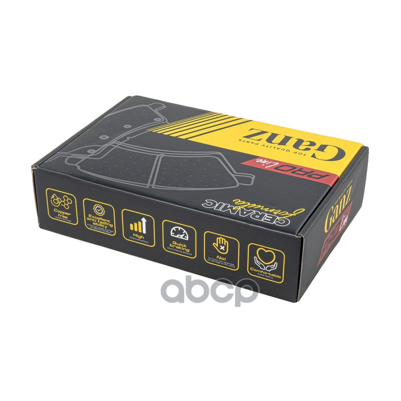 Колодки тормозные передние PRO-Line Ceramic GANZ GIJ09025C
