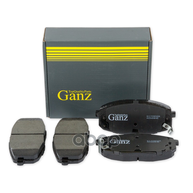 Колодки тормозные передние GANZ GIJ09028