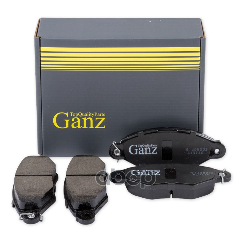 Колодки тормозные передние GANZ GIJ09032