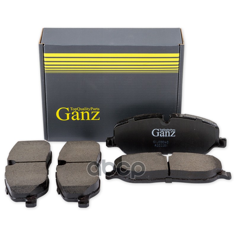 Колодки тормозные передние GANZ GIJ09040