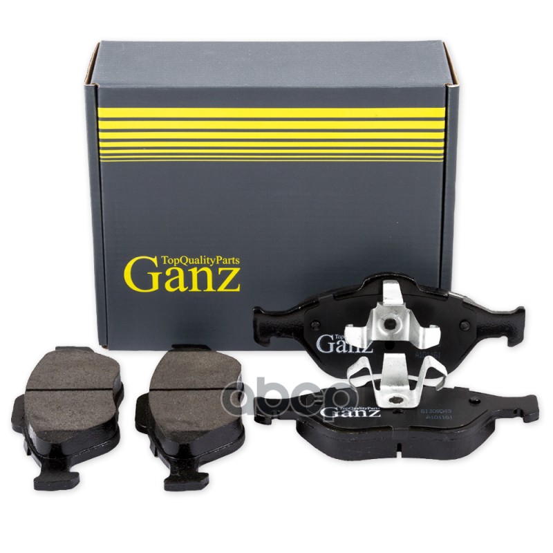 Колодки тормозные передние GANZ GIJ09043