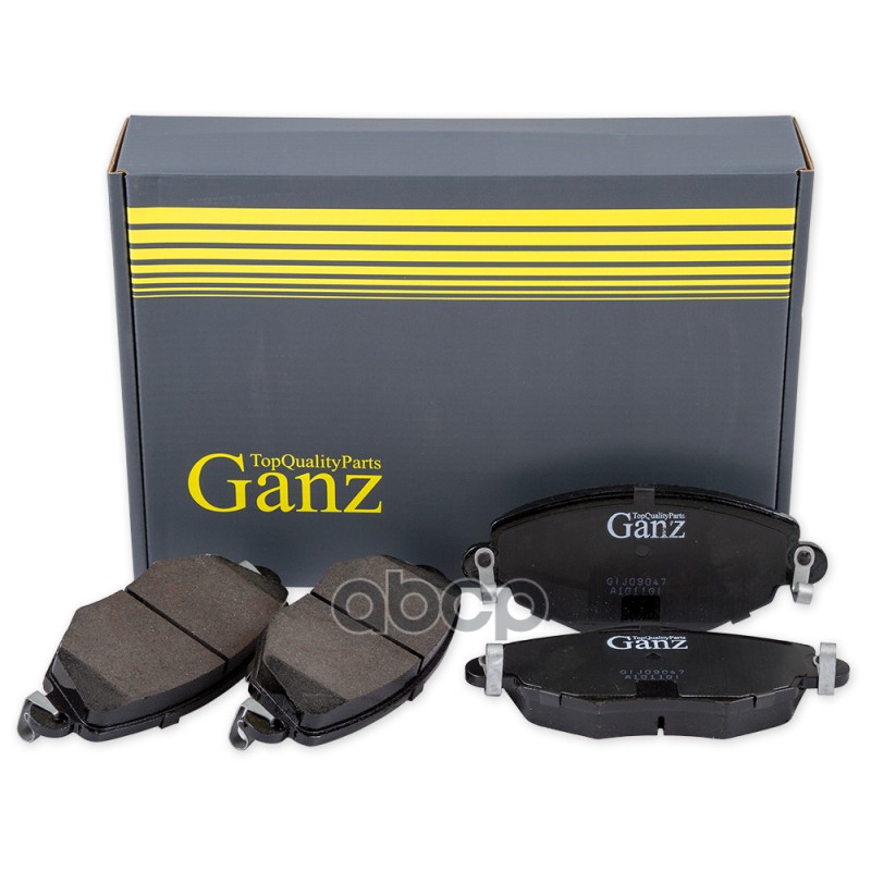 Колодки тормозные передние GANZ GIJ09047