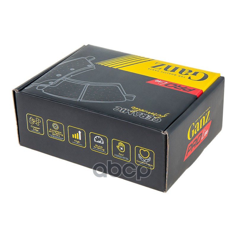 Колодки тормозные передние PRO-Line Ceramic GANZ GIJ09047C