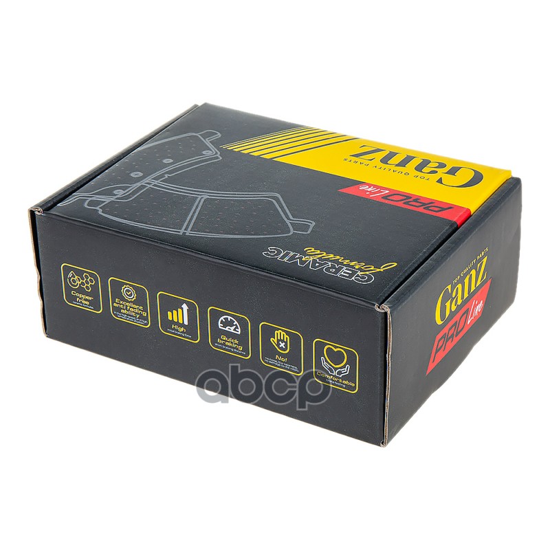 Колодки тормозные передние PRO-Line Ceramic GANZ GIJ09053C