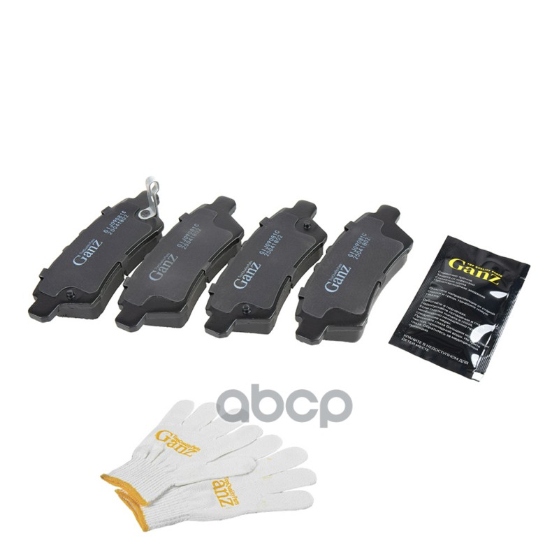 Колодки тормозные задние PRO-Line Ceramic GANZ GIJ09081C Nissan