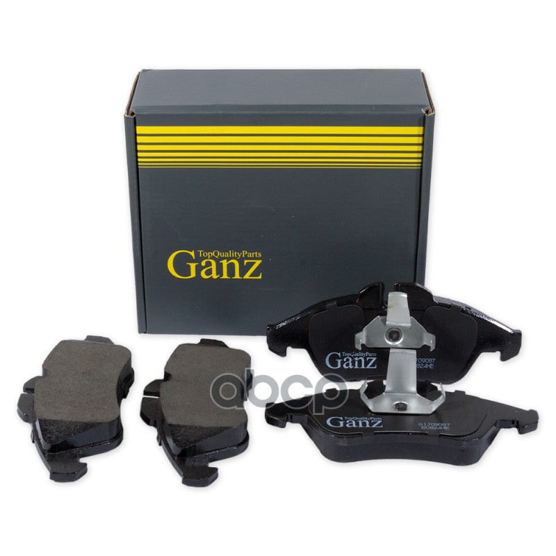 Колодки тормозные передние GANZ GIJ09087