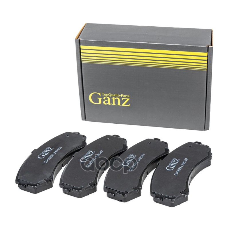 Колодки тормозные передние GANZ GIJ09092