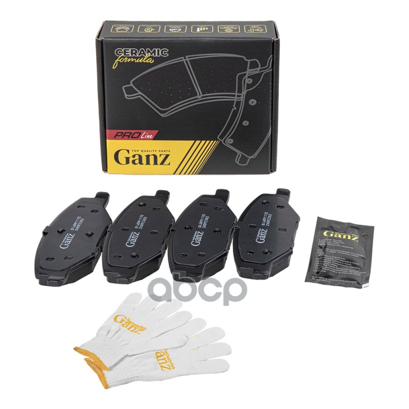 Колодки тормозные передние PRO-Line Ceramic GANZ GIJ09117C