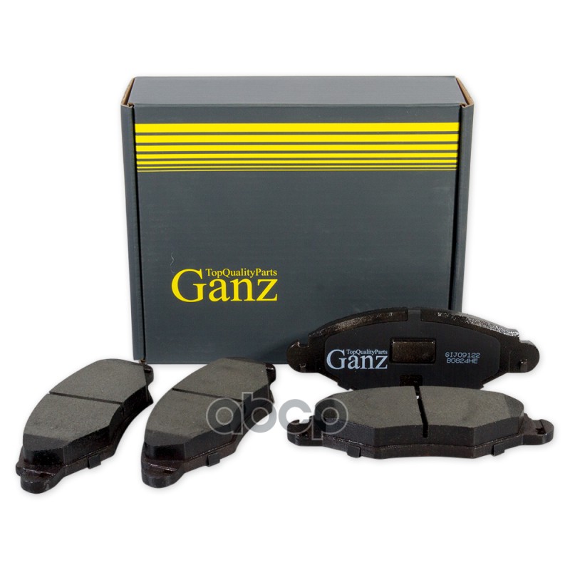 Колодки тормозные передние GANZ GIJ09122
