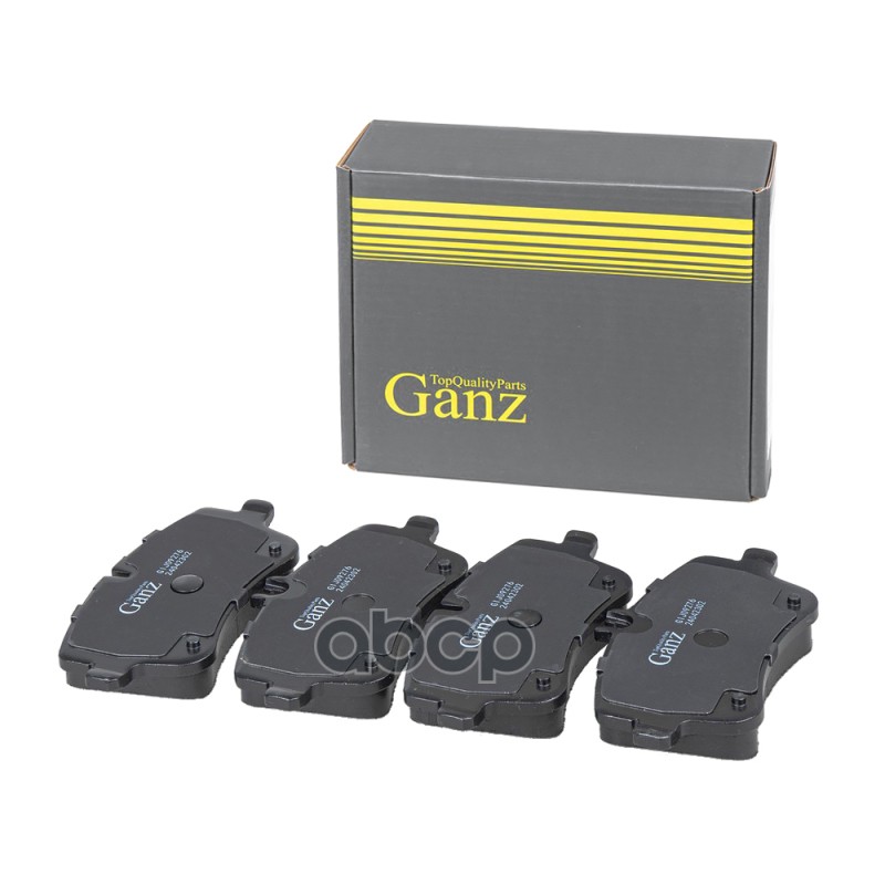 Колодки тормозные передние GANZ GIJ09276