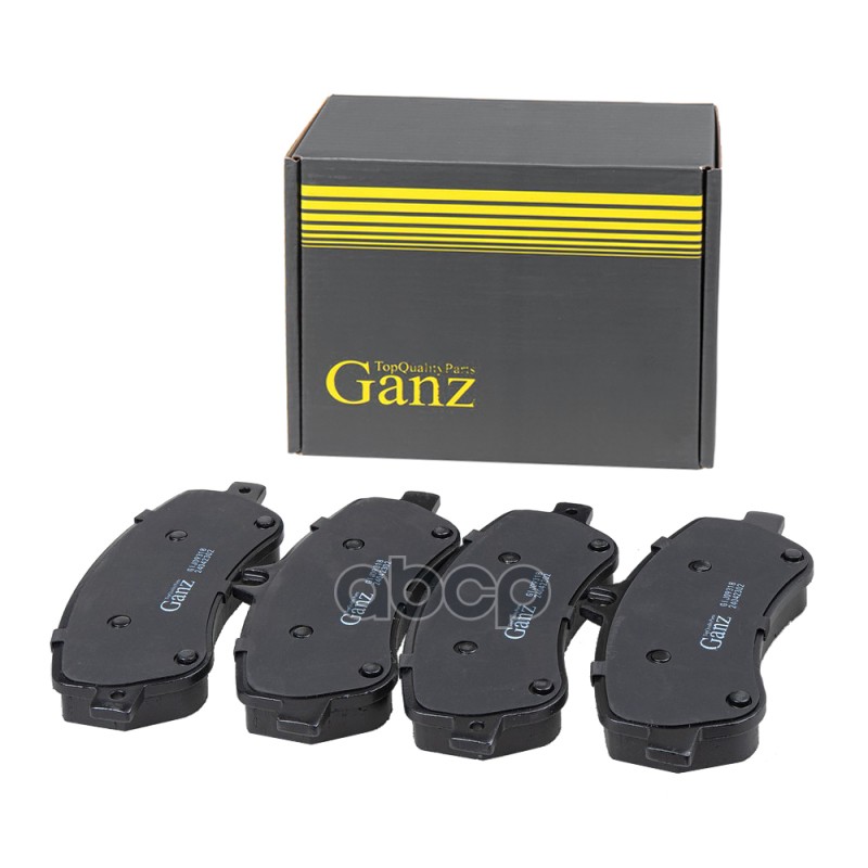 Колодки тормозные передние GANZ GIJ09318
