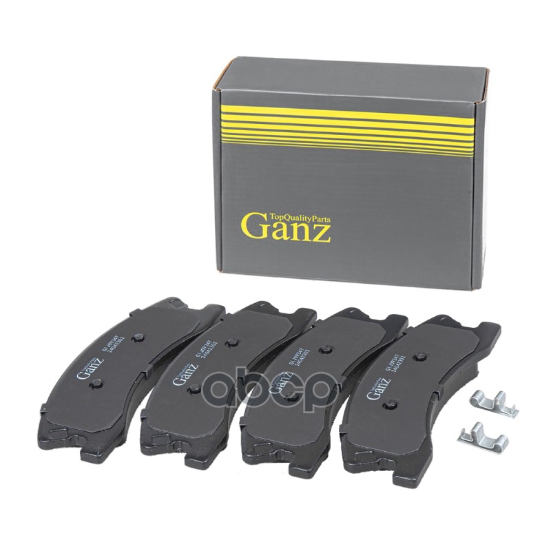 Колодки тормозные передние GANZ GIJ09347