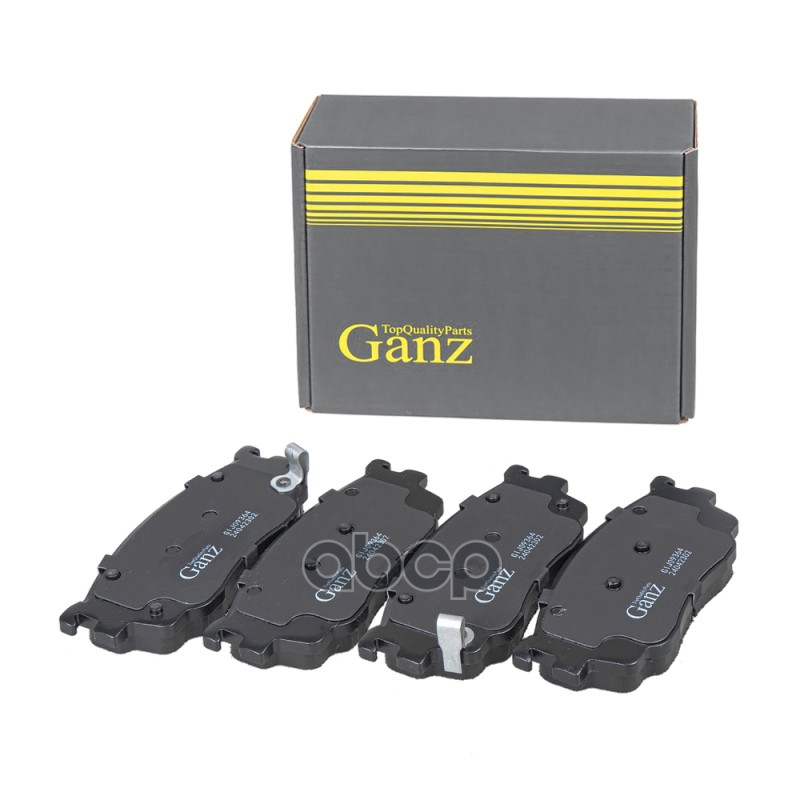 Колодки тормозные передние GANZ GIJ09364