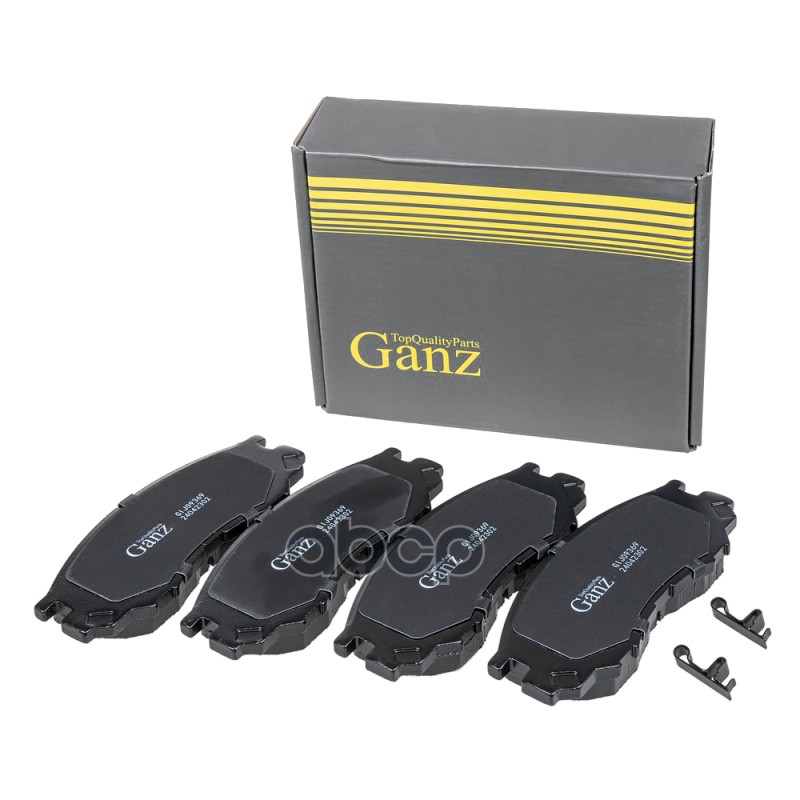 Колодки тормозные передние GANZ GIJ09369