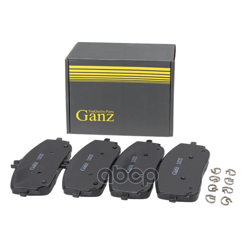 Колодки тормозные передние GANZ GIJ09380