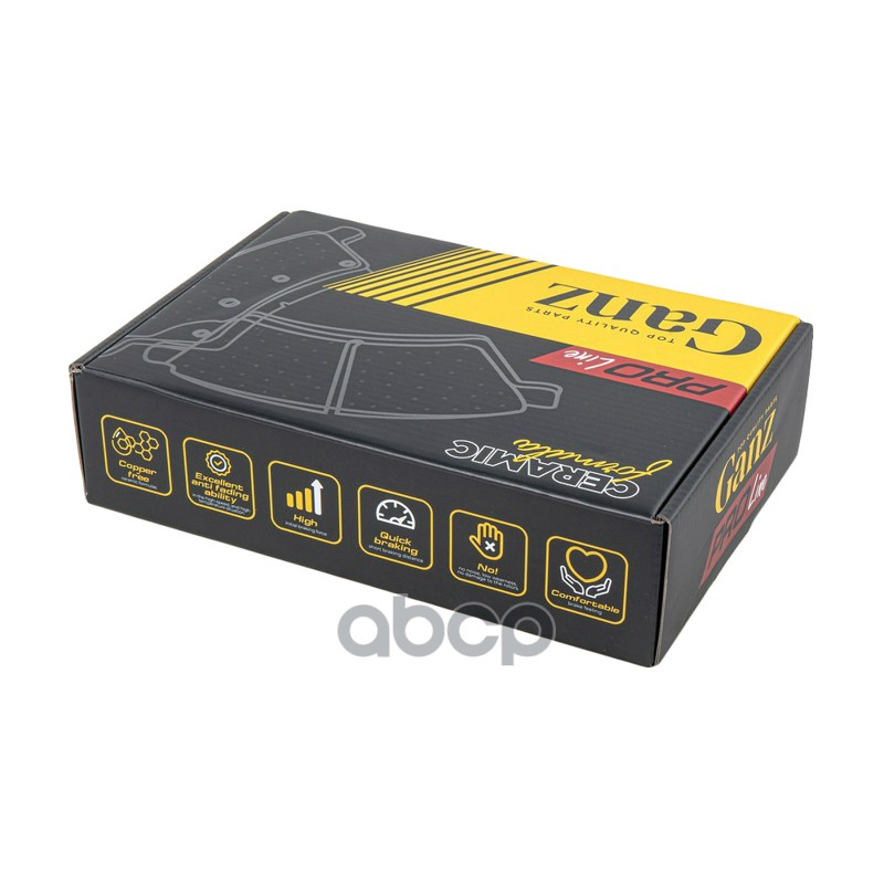 Колодки тормозные передние PRO-Line Ceramic GANZ GIJ09386C