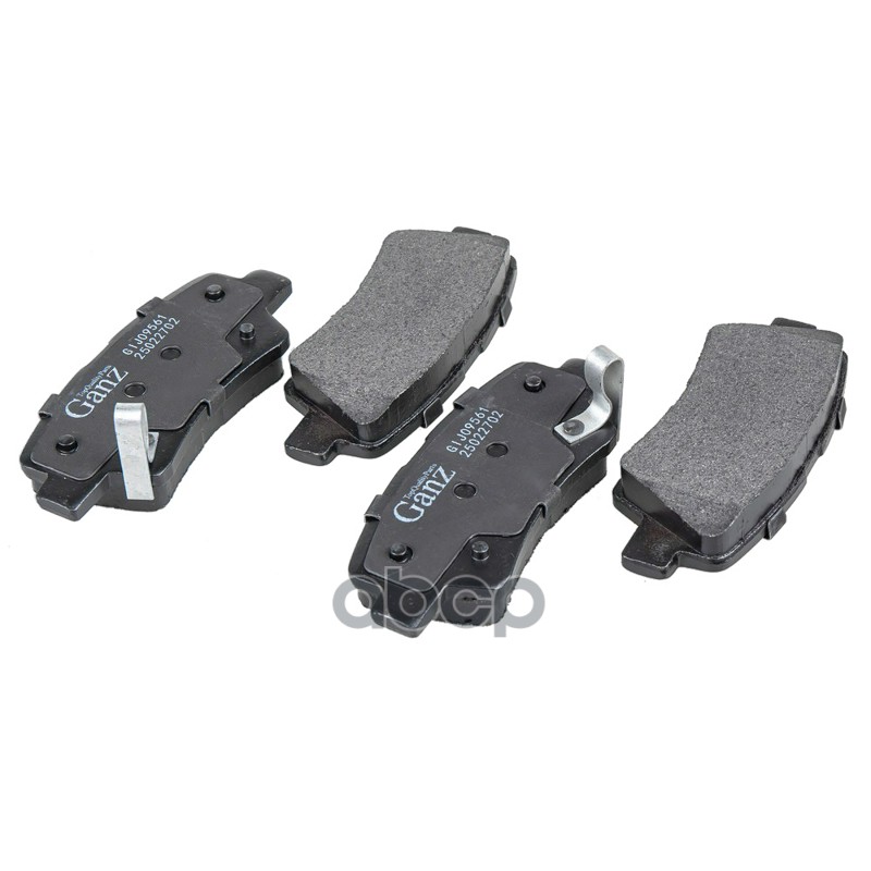 Колодки тормозные задние GANZ GIJ09561