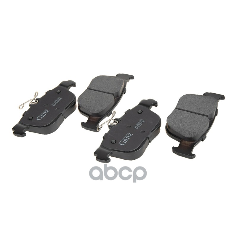 Колодки тормозные задние GANZ GIJ09600