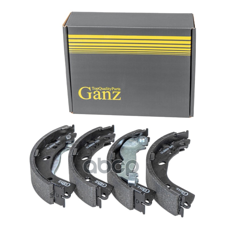 Колодки GANZ GIJ20018 &mdash; Hyundai Getz 180&times;32 мм