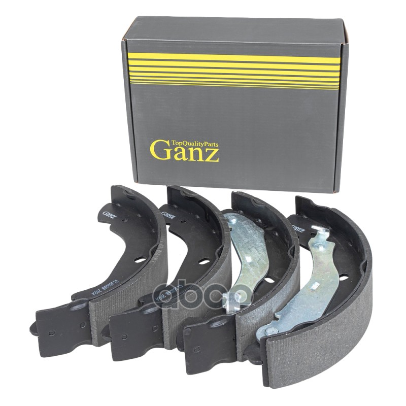 Колодки GANZ GIJ20068 &mdash; Ford Transit 2000&ndash;2006 254&times;52 мм