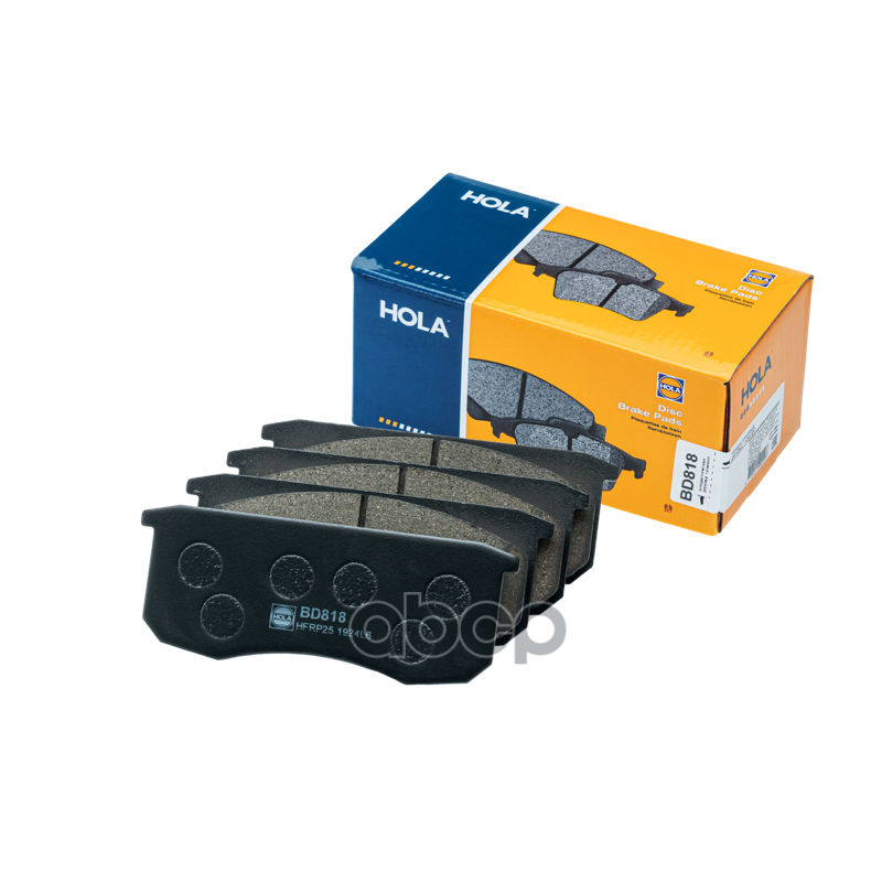 Колодки передние HOLA BD818