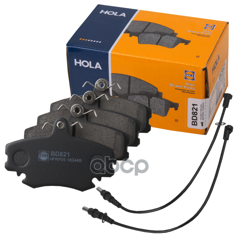 Колодки передние HOLA BD821