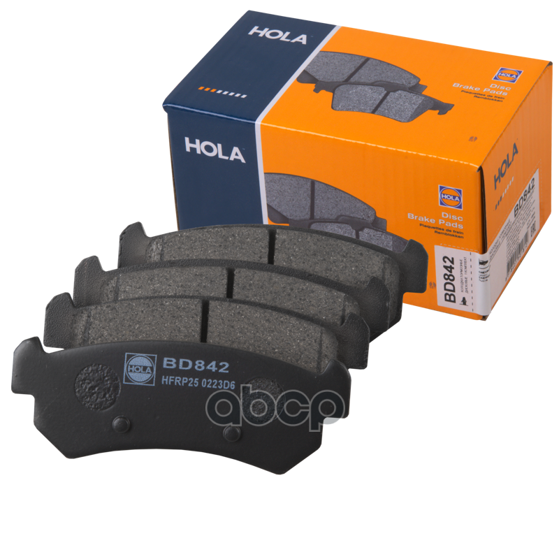 Колодки задние HOLA BD842