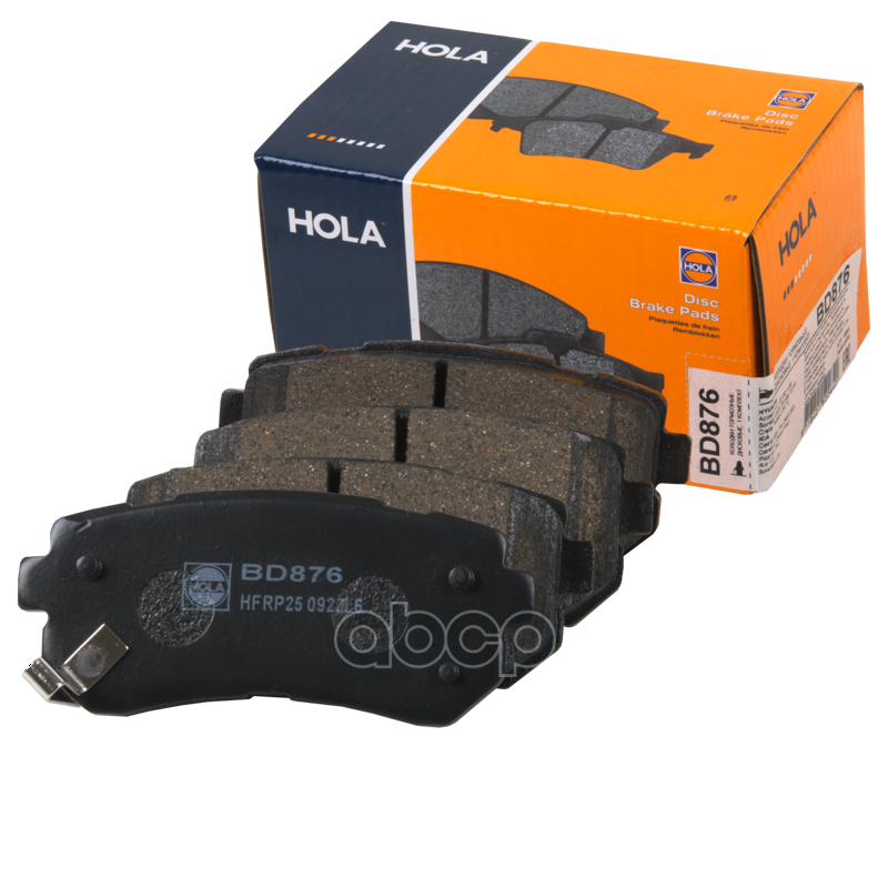 Колодки задние HOLA BD876
