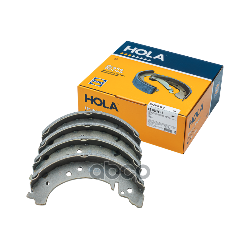 Колодки барабанные HOLA BR801