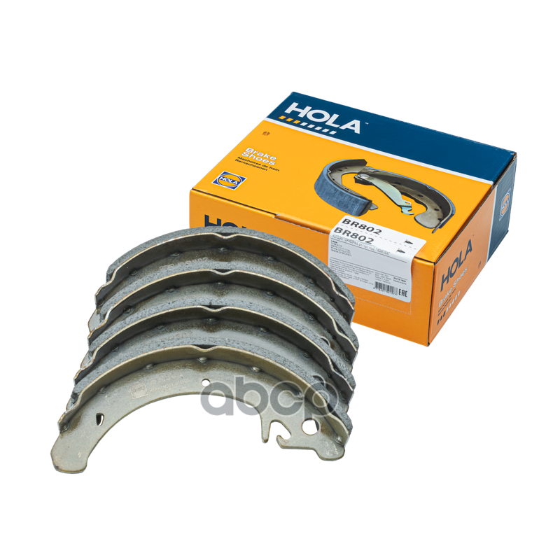 Колодки барабанные HOLA BR802