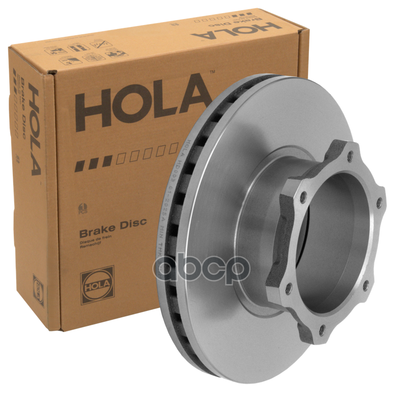 Диск тормозной передний HOLA HD003